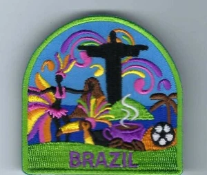 Country of Brazil Souvenir Patch - Picture 1 of 1