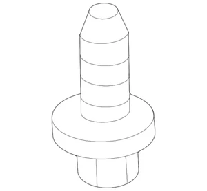 Genuine Lexus Fender Liner Bolt 90159-A0010 - Picture 1 of 2