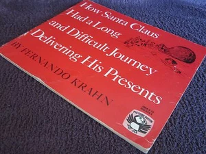 How Santa Claus Had a Long & Difficult Journey Delivering His Presents F. KRAHN - Picture 1 of 12