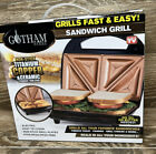Gotham Steel 2108A 750 W Sandwich Toaster - Black "As Seen On Tv"