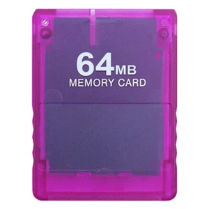 Tarjeta de memoria Mcboot gratuita para Playstation2 para consola de juegos PS2 (púrpura 64 MB) - Imagen 1 de 9