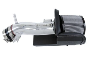 HPS Performance 827-675P Cold Air Intake Kit with Heat Shield Polish Short Ram - Picture 1 of 5