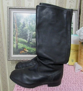 UNIFORME MILITAR SOVIÉTICO OFICIAL BOTAS DE CAMPO con suelas de goma TALLA 43 - Imagen 1 de 4