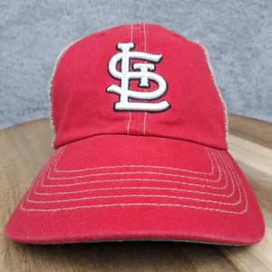 Gorra gorra de los Cardenales de San Luis espalda a presión malla roja camionero MLB logotipo de béisbol para hombre '47 - Imagen 1 de 8