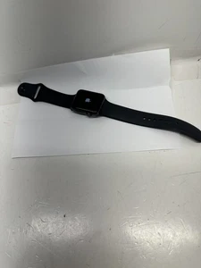 APPLE Watch Series 3 GPS - Boîtier en acier inoxydable 38 mm - Noir (42157) - Photo 1 sur 4