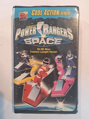 Power Rangers In Space VHS 1998 Action Feature-Length Movie Fox Kids - Image 1 of 4