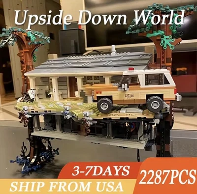 2287pcs Stranger Thingss The Upside Down Building Blocks Bricks Set Display Unit - Image 1 of 4