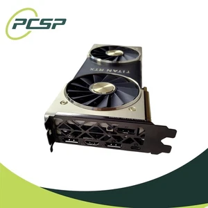 Nvidia Titan RTX 24GB GDDR6 DisplayPort HDMI USB-C PCIe Video Graphics Card - Picture 1 of 7