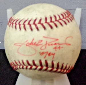 JAKE PEAVY SPIEL - GEBRAUCHT SIGNIERT BASEBALL - Bild 1 von 1