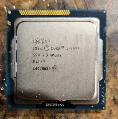 Intel Core i5-3570 3.40GHz Quad-Core 6MB LGA 1155 CPU Processor SR0T7 - Image 1 of 2