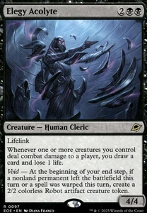 Elegy Acolyte R Promo Pack: Edge of Eternities 97 NM - Picture 1 of 2