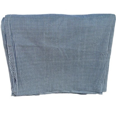 Vintage Ralph Lauren Wendy Small Gingham Blue King Size Flat Sheet READ - Image 1 of 4
