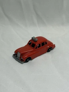 VINTAGE 60ER JAHRE WELLENSITTICH MODELLE NR. 27 FIRE CHIEF AUTO ROTE LIMOUSINE MIT LICHTERN - LOSE - Bild 1 von 4