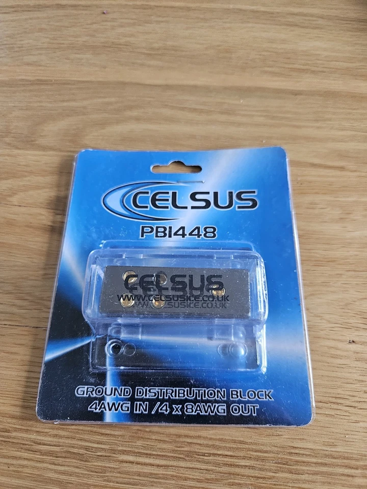 Celsus PB1448 Ground Distribution Block 4 AWG to 8