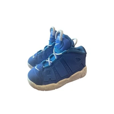 Nike Air More Uptempo DM1027-400 Royal Blue Toddler Baby Shoes Size 6C Sneakers - Image 1 of 4