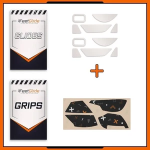 FeetGlide PTFE Mouse Skates & Grip Tape Bundle for Razer Basilisk V2 - Picture 1 of 5