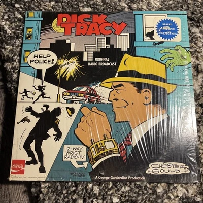 DICK TRACY Original Radio Broadcast 1972 Mark LP #589 VG+ Foto 1 de 4