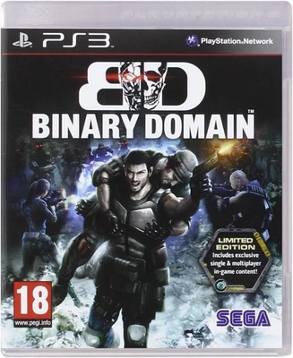 Binary Domain Limited Edition Sony PlayStation 3 C/With Manual Free Uk P&P - Image 1 of 2