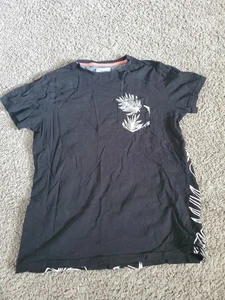 Voyage Kids Tee with Leaf Print All Around Short Sleeve - Picture 1 of 3