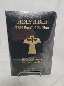 Holy Bible TBN Parallel Special Edition - KJV/The Living Bible Red Letter Concor - Imagen 1 de 2