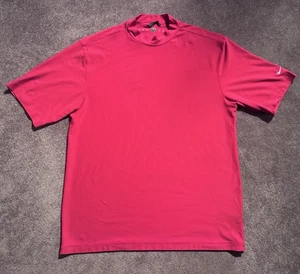 Maglia Nike Golf Sunday rossa finto collo taglia XL maglia manica tigre  - Foto 1 di 6