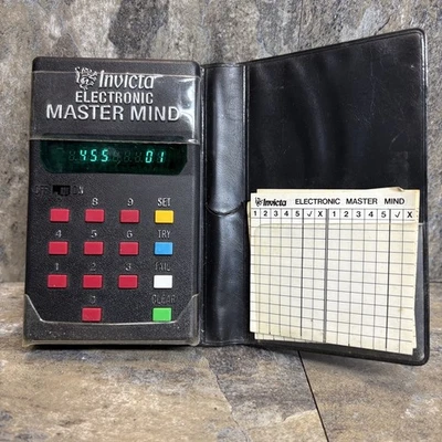 Electronic MasterMind Game Vintage Invicta Retro From 1977 Collectable - Image 1 of 4