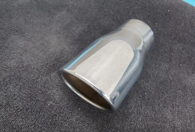 Cadillac STS Auspuff Verlängerungen Edelstahl Chrome GM Original Exaust Muffler  - Bild 1 von 4