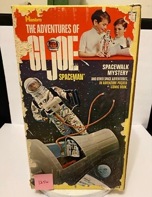 GI JOE "LAS AVENTURAS DE GI JOE ASTRONAUTA SPCEWALK MYSTER (CAJA ROJA) CAJA VACÍA Foto 1 de 4