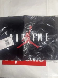 Supreme FW24 Jordan® Drawstring Bag - OS - Black - Picture 1 of 2