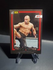 Matt Serra Retro Series Black 1/1 Misprint. 2023 Panini Donruss UFC