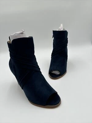 Mujer Journee Collection Sabeena Cuña Botín Color Azul Talla 6 Foto 1 de 4