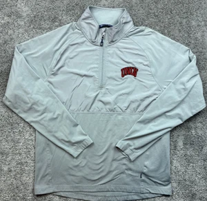 UNLV Pullover Mens Medium Gray Long Sleeve Mock Neck Runnin Rebel Las Vegas - Picture 1 of 15