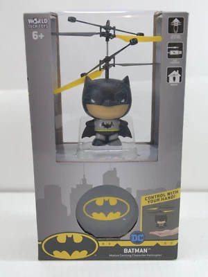 Batman DC Figura Voladora Detección de Movimiento Personaje Helicóptero Foto 1 de 2