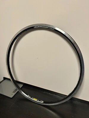 New Mavic X 3.1 Clincher Rim 26" 559 x 19c. 32H Rim Brake UST Tubeless Black NOS - Image 1 of 4