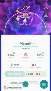 Mesprit Legendäre Pokemon! Angemeldet oder Abgemeldet! 30 Tage Freundschaft! - Bild 1 von 1