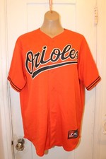 MAJESTIC Baltimore Orioles MLB Manny Machado #13 Orange Jersey Men's Large