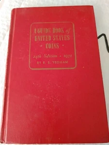 Whitman 1971 Red Book of United States Coins 24th Edition Yeoman Hardcover Buch - Bild 1 von 1