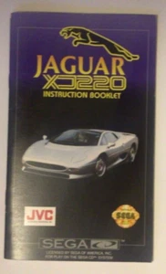 Sega CD Jaguar XJ220 Instruction Manual - Picture 1 of 2