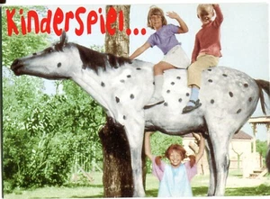 AK Inger Nilsson, Pippi Langstrumpf stemmt Pferd "Kinderspiel" 80/90er - Picture 1 of 1