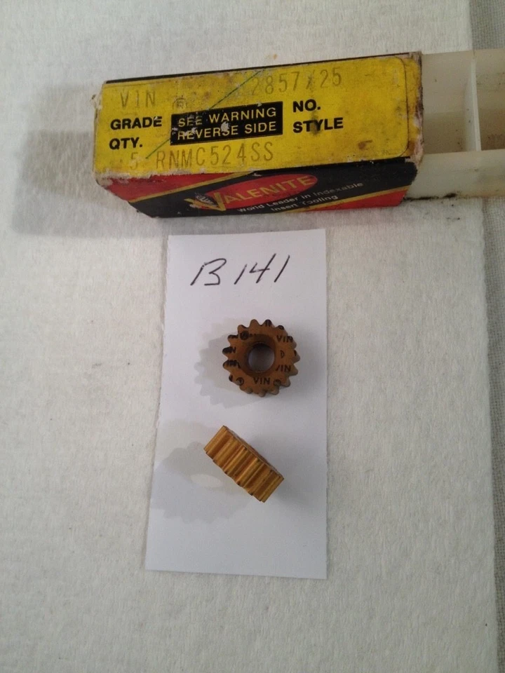 Valenite RNMC Carbide Insert RNMC524SS Pack of 5 GRADE VIN 05865/25