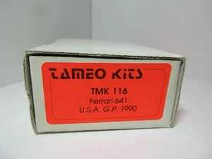 TAMEO KITS 1/43 FERRARI 641 F1 USA GP 1990 PROST MANSELL KIT TMK 116 - Imagen 1 de 9