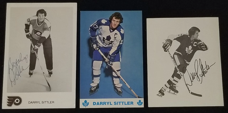 Años 70/80 - DARRYL SITTLER - HOJAS / VOLANTES - AUTÓGRAFO - FOTO / POSTALES (3) Foto 1 de 1