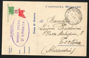 WWI - ITALY - FRANCHISE used (1521-127) - Picture 1 of 2