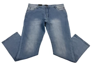 Steve's Jeans Men's Big & Tall Stretch Denim Regular Fit - Soren Blue, 46x32 - Picture 1 of 8