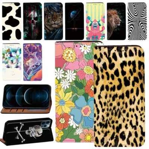 Leather Phone Stand Wallet Cover Flip Case FOR Apple iPhone 6 7 8 12 13 14/XR/SE - Picture 1 of 22
