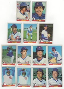 1979 Topps 13-Card Cubs lote Buckner Murcer Hernández de colección Star Ex-Nm Lol1 - Imagen 1 de 2