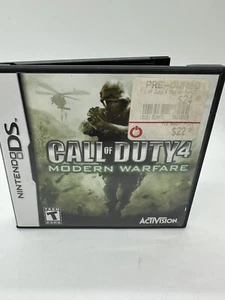 Call of Duty 4: Modern Warfare (Nintendo DS) CIB COMPLETO Y PROBADO - Imagen 1 de 4