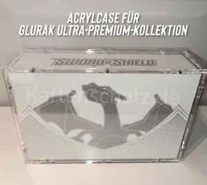 ACRYL CASE für Pokemon Glurak Ultra Premium Collection S&S Charizard UPC - Bild 1 von 6