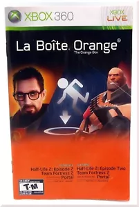 La Boite The Orange Box Booklet Valve Microsoft Xbox 360 French Good - Picture 1 of 2