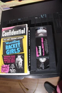 Wrestling Racket Girls Hollywood Confidential VHS Format - Picture 1 of 2